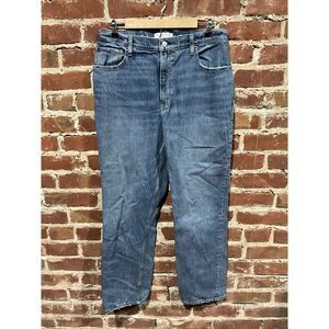 Abercrombie Fitch The 90s Straight Jeans Women’s Ultra High Rise Stretch 32/14